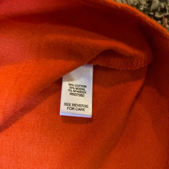 Cato Vibrant Orange Tank Top - Picture 4 of 6